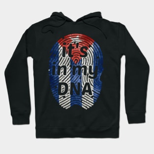 It's in my dna,sos cuba,free cuba,cuba flag,cuban flag,DNA,freedom Hoodie